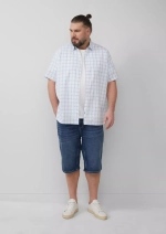 Рубашка с коротким рукавом в клетку и нагрудным карманом s.Oliver