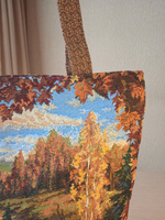 Гобеленовая сумка Клен (39х39х12)