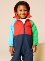 Комбинезон непромокаемый с флисовой подкладкой для мальчика Next Q60-449, Синий, Красный