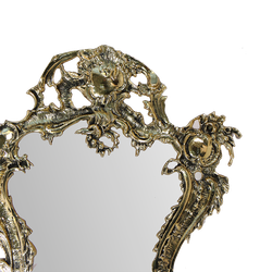 Bello De Bronze Зеркало Дон Жоан в раме, золото