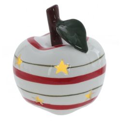 GAEM Фигурка декоративная с подсветкой (LR44x2) "Яблоко", L9,, L9 W9 H10,5 см