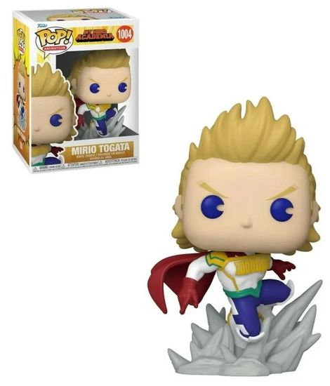 Фигурка Funko POP! Animation My Hero Academia Mirio Togato in Hero Costume (1004) 51902 / Фигурка по мотивам аниме "Моя геройская академия", Мирио Тогата