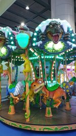 Карусель "Мир динозавров"