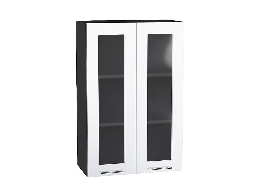 Шкаф верхний с 2-мя остекленными дверцами Валерия-М