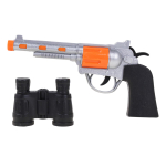 Пистолет на батарейках, коробка 8607B-8