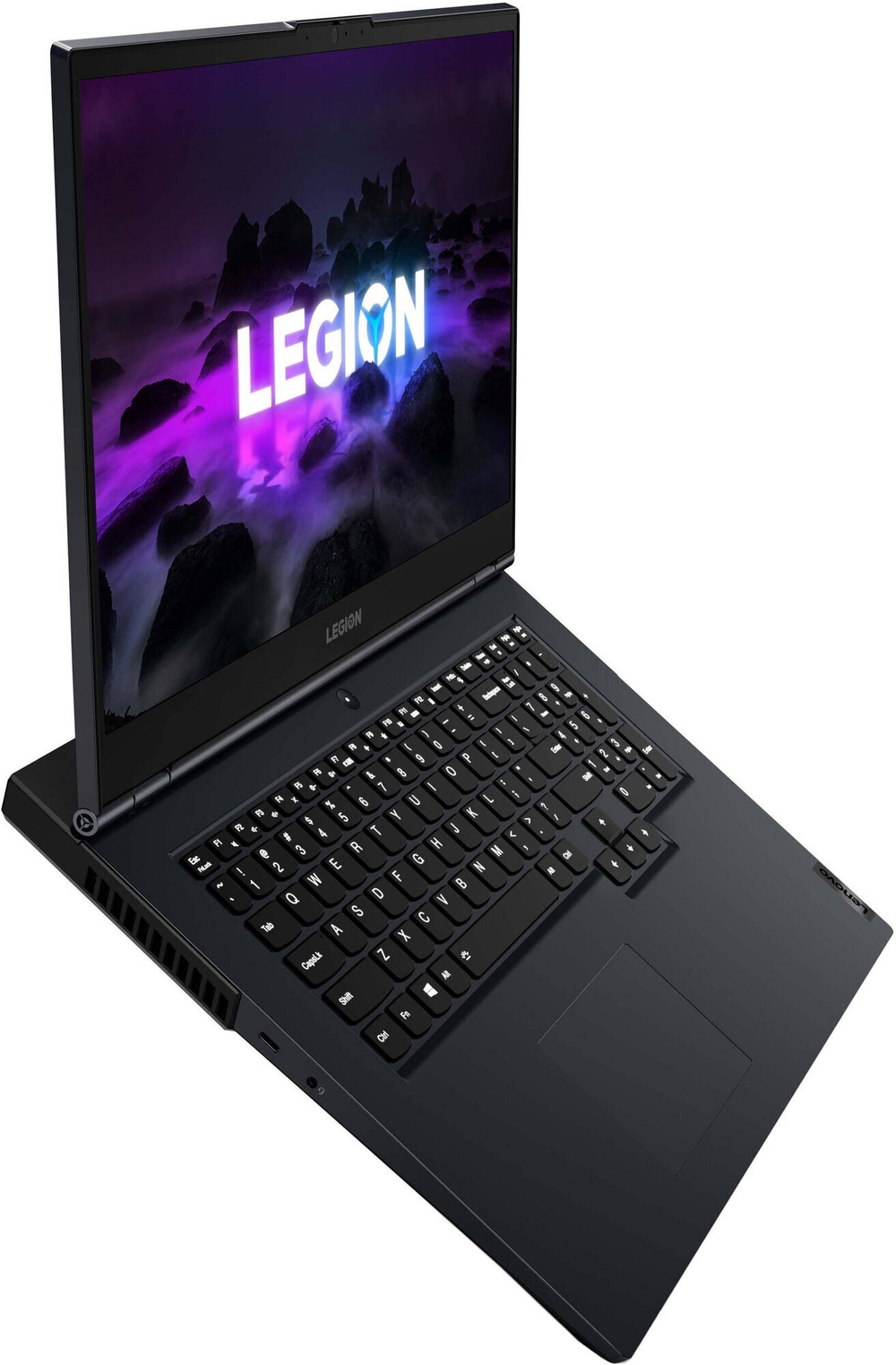 Ноутбук Lenovo Legion 5-17ITH6H CPU: Intel Core i5-11400H 2.70 ГГц, RAM: 16 ГБ, SSD: 512 ГБ, GPU: nVidia GeForce RTX 3060 6 ГБ, OS: Free DOS, Состояние: B1