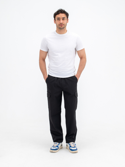 Карго джоггеры прямые. Уголь