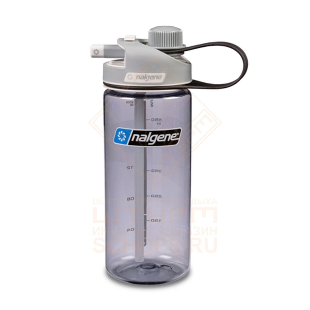 Бутылка Nalgene MultiDrink 20oz-0.60 л, Gray