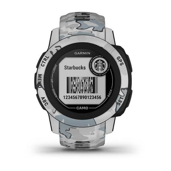 Умные часы Garmin Instinct 2S серый камуфляж