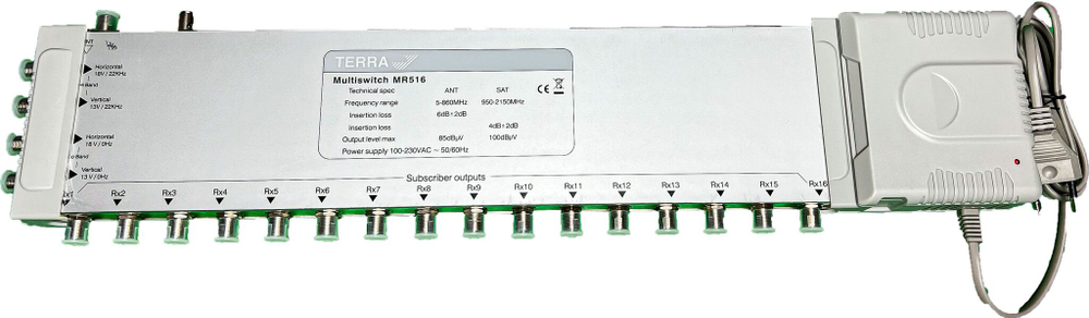 Мультисвитч TERRA MR516