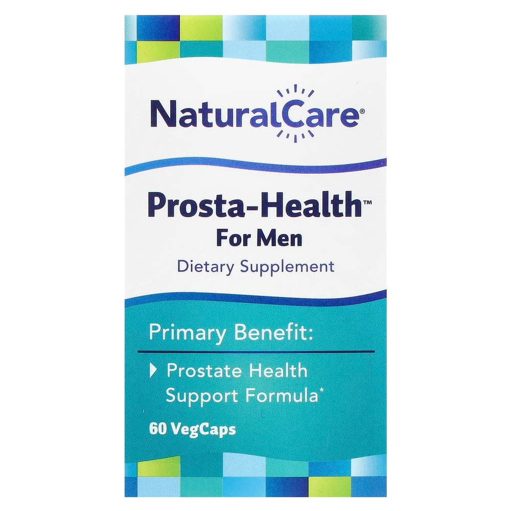 NaturalCare, Prosta-Health, для мужчин, 60 растительных капсул
