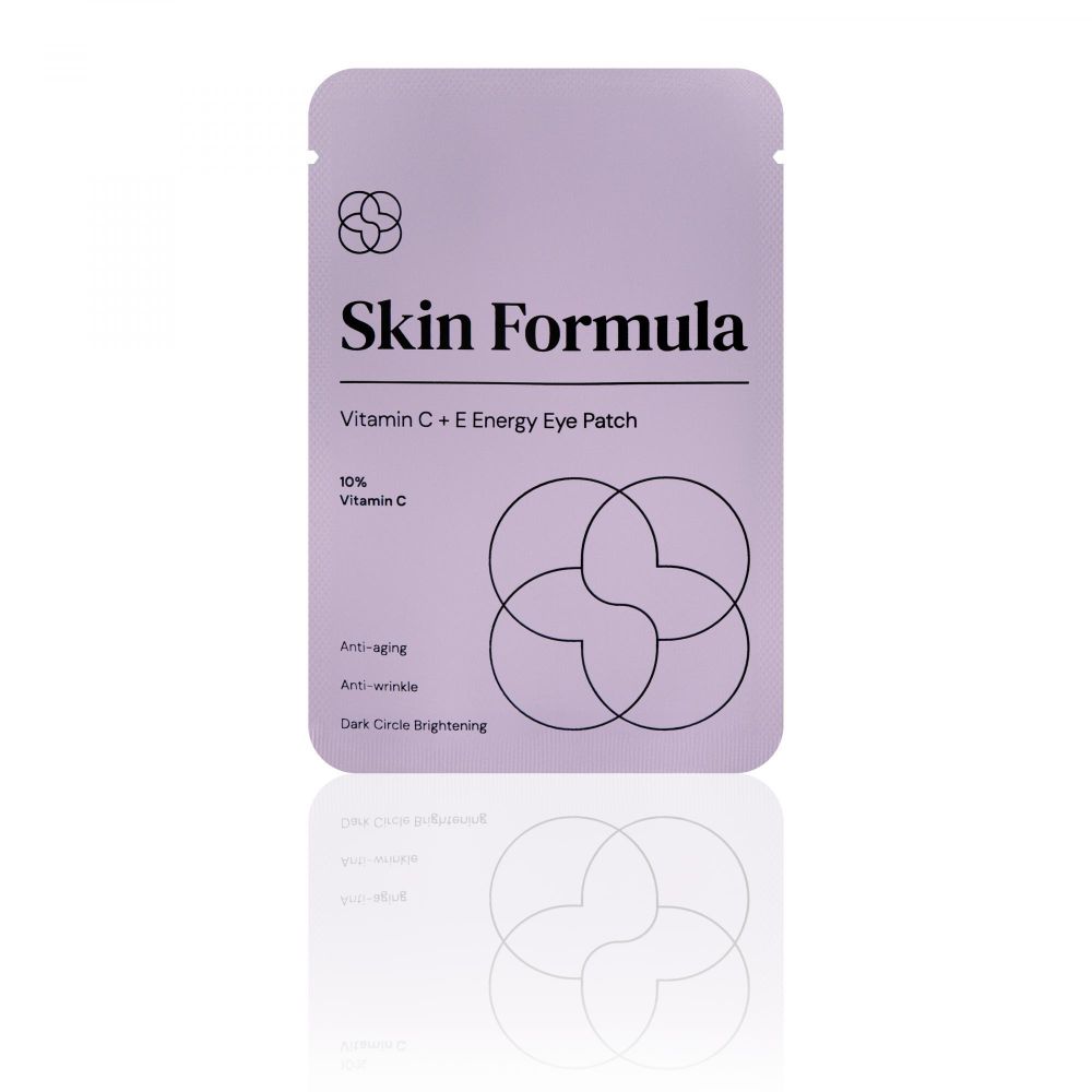 SKIN FORMULA VITAMIN С + E ENERGY EYE PATCH Патчи против темных кругов, морщин и дряблости кожи