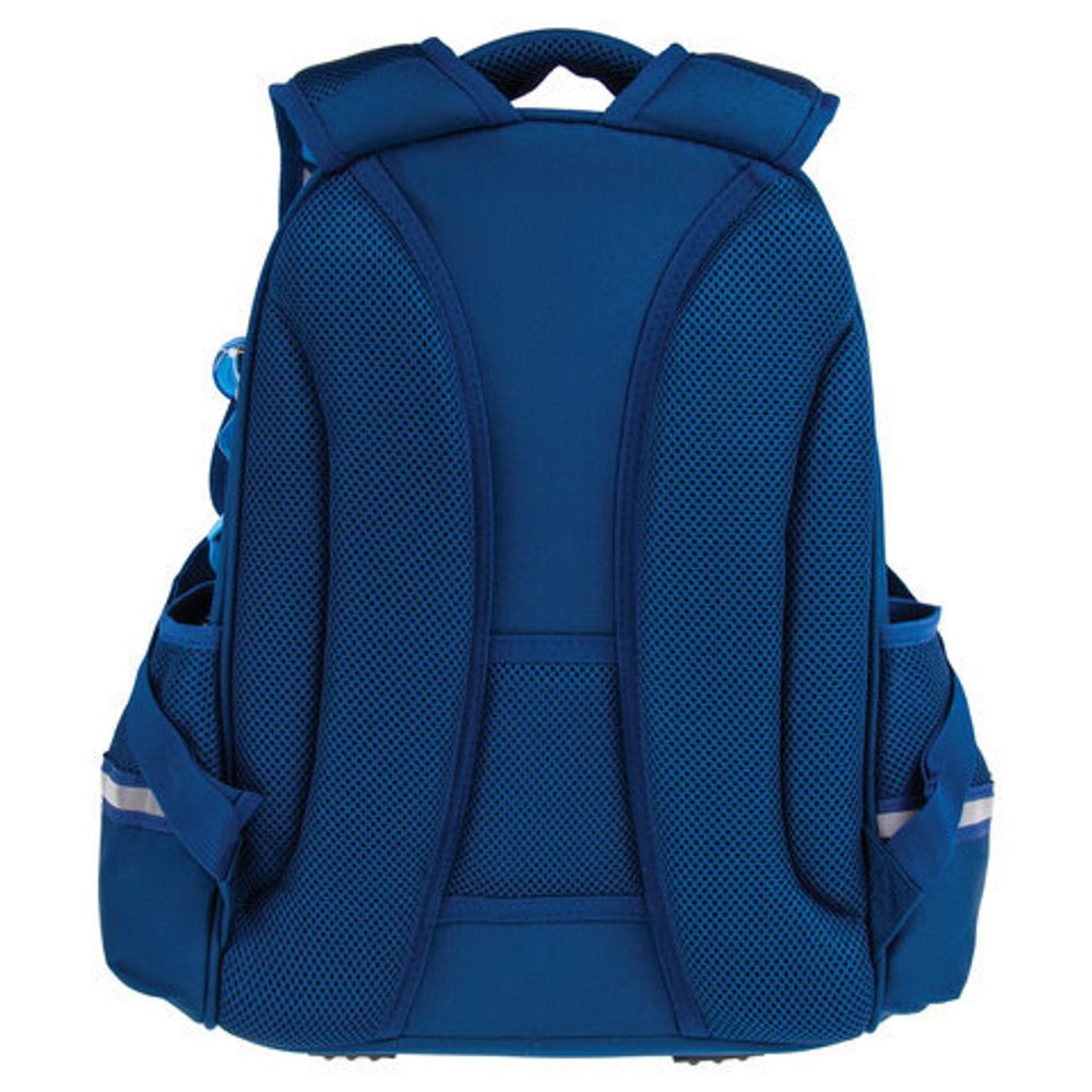 Ранец ЮНЛАНДИЯ LIGHT, 2 отделения, "Neon car", 3D панель, 38х29х16 см, 229917