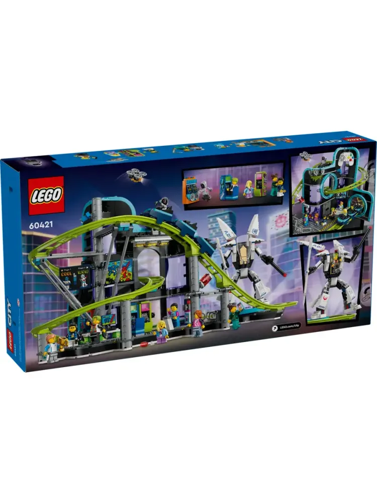 Конструктор City 60421 Парк американских горок Robot World
