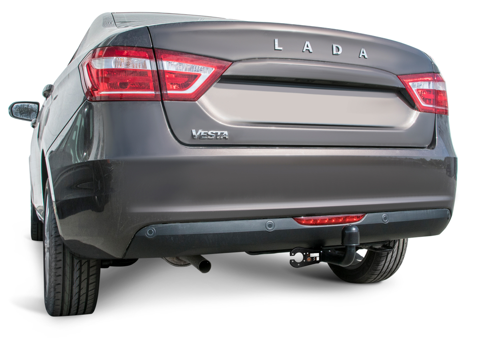 Фаркопы Урала Lada Granta SE/LB/SW (вкл. Cross) 2011-, Lada Kalina SW (вкл. Cross) 2013-2018, шар A, 1100/75 кг. U60051