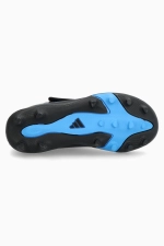Бутсы adidas F50 Club Hyperfast Velcro FG/MG Junior - черный