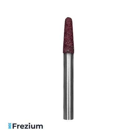 Конусная алмазная фреза по камню (12x10x35x101)