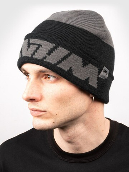 Шапка бини Venum Connect Чёрный/Тёмно-серый