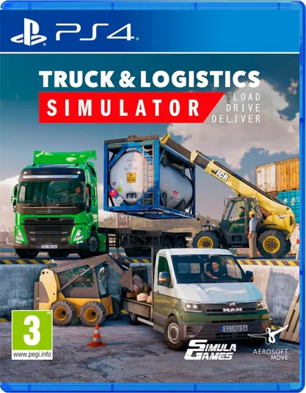 PS4 Truck &amp; Logistics Simulator (Новый, Русские субтитры, CUSA-39369)