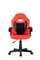 Кресло детское компьютерное CHAIRMAN CH111 экокожа, красно-черный