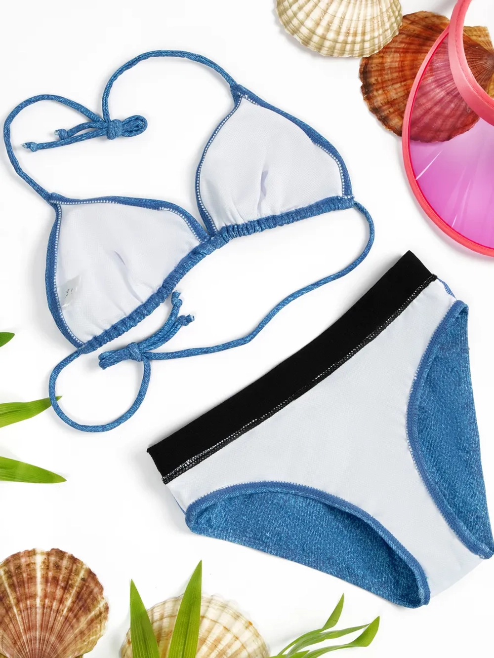 купальник раздельный 3 в 1 спортивный с топом парео