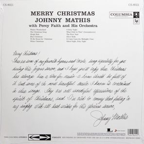 Johnny Mathis / Merry Christmas (LP)