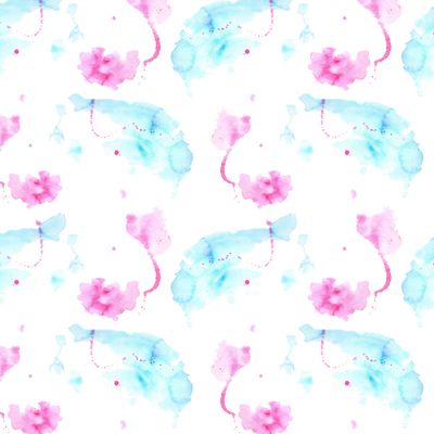 Абстрактные пятна акварель