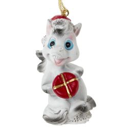 GAEM Фигурка декоративная подвесная "Лошадка", L4,5 W4 H7 см, 4в.