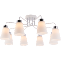 Люстра Rivoli Miley 9192-308 8хЕ27 60 Вт модерн | Rivoli