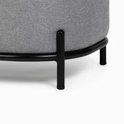 Пуф Pawai 80х45 см, серый