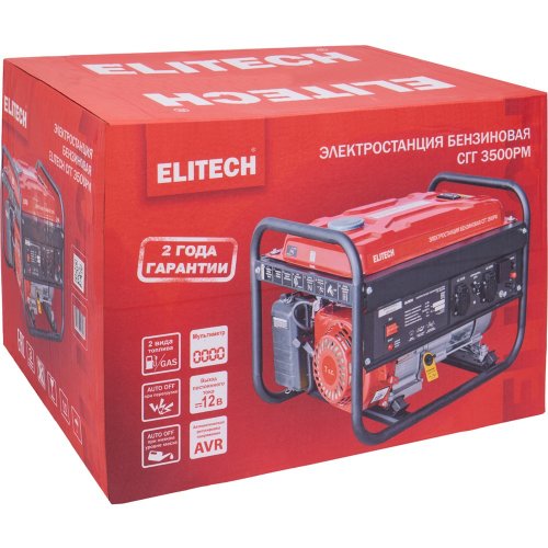 Электростанция ELITECH СГГ 3500 РМ