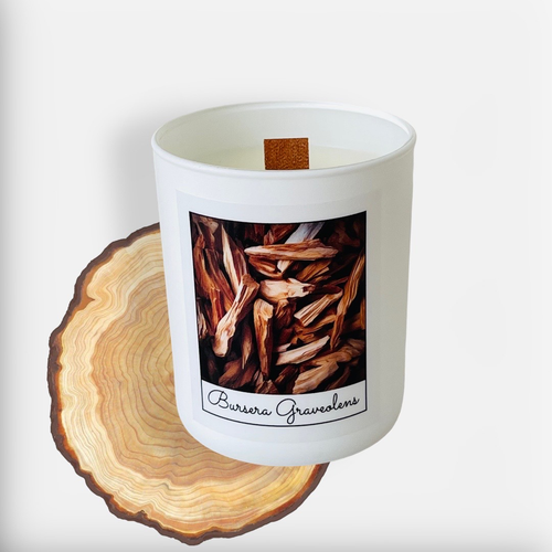 Ароматическая свеча с маслом Пало Санто, 200 мл