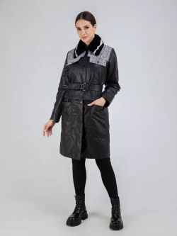 Плащ трансформер комбинированный осенний