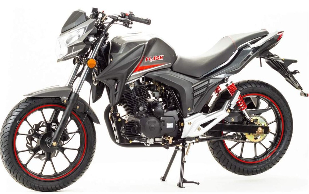 Мотоцикл дорожный Motoland FLASH 200 серый