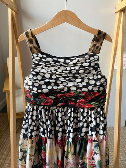 Шелковое платье Dolce&Gabbana, 128