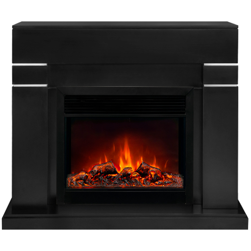 Каминокомплект Real Flame Lindelse 26 BLM с очагом Moonblaze Deluxe Black