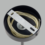 6581/6 MODERNI LN26 174 черный, золотой/белый металл  /стекло Люстра потолочная E14 6*40W 220V MELODY