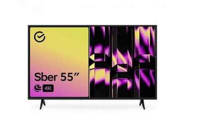 Смарт Телевизор Sber SDX-55U4010B UHD 4K
