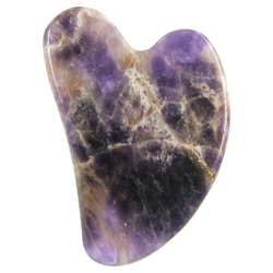 Массажер для лица лепесток из аметиста