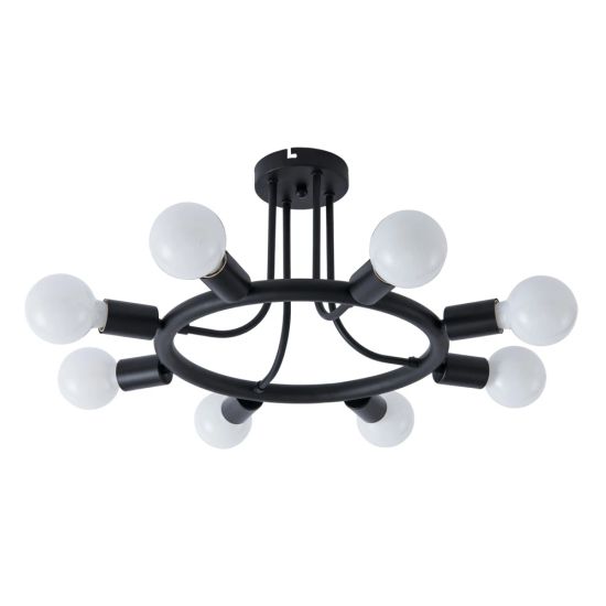Потолочная люстра Arte Lamp HIGHGARDEN A6063PL-8BK