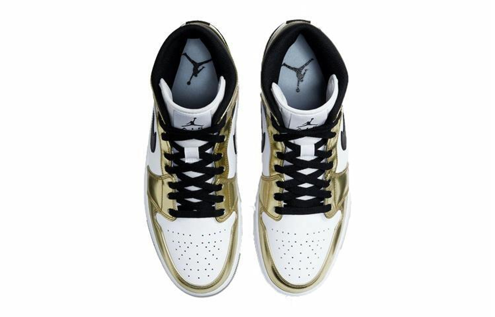 Кроссовки Jordan Air Jordan 1 Mid Se "Metallic Gold"