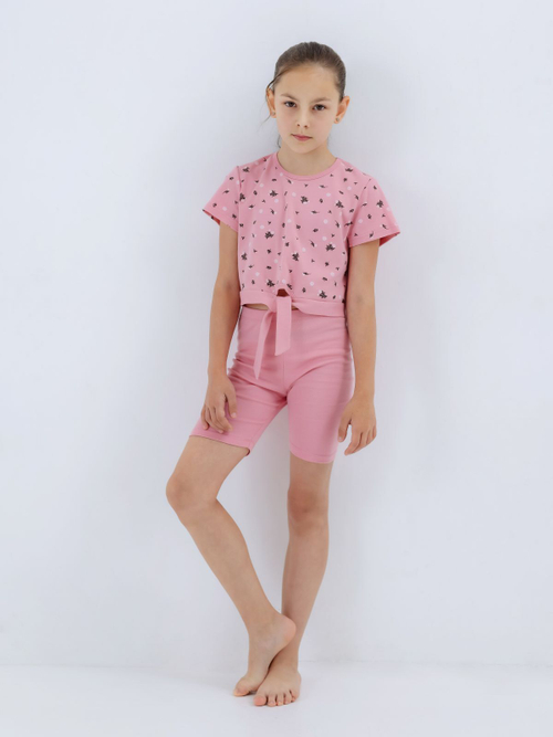 Шорты для девочки, модель №1, рост 104 см, пудровые