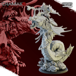 Grand Alliance Order Idoneth Deepkin High King of the Deep Age Король на морском змее миниатюра для dnd, днд, pathfinder, фентези, Настольная игра, НРИ, Варгейм, РПГ