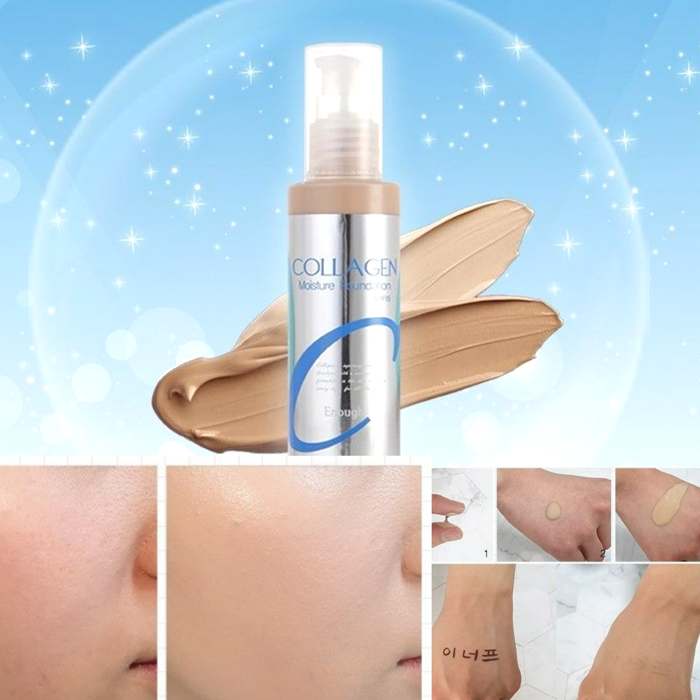 Тональный крем для лица с коллагеном ENOUGH Collagen Moisture Foundation SPF15