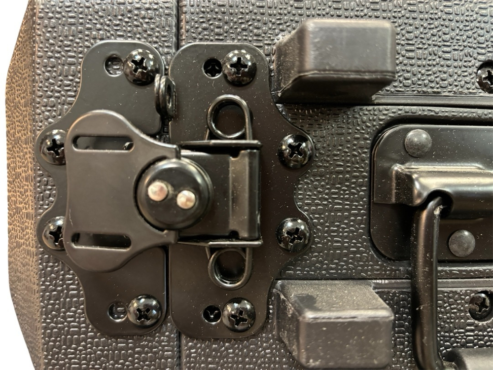 Короткий рэковый кейс 2 юнита 260мм LDPE +сумочка+ложемент в крышке| LDPE RACK2U260 | Внутр. размеры 485*240*100мм