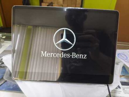 Монитор на подголовник для Mercedes-Benz - ERGO ER12MB с сенсорным экраном 12” (IPS 2560x1440, Android, 8+128Gb)