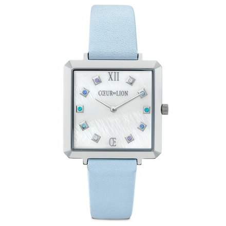 Часы Coeur de Lion Light Blue-Mother of pearl 7630/71-0753 цвет голубой, серебряный