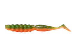 Мягкая съедобная приманка Lucky John MegaWorm 2,5in (63 мм ), цвет T56, 8шт.
