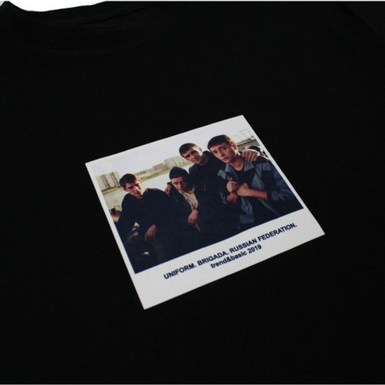 Футболка UNIFORM Brigada (чёрный)