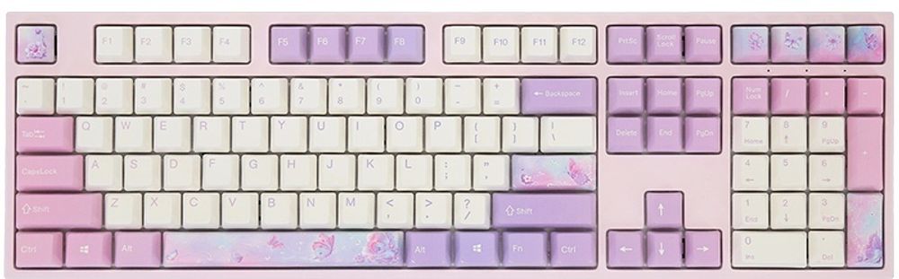 Клавиатура VARMILO VEM108 Dreams On Board EC V2 Ivy UA розовый